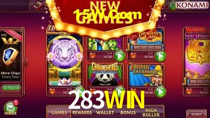 Sessão de jogo em andamento no aplicativo 283WIN para Android